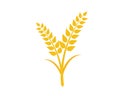 wheat vector icon Royalty Free Stock Photo