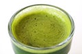 Wheatgrass shot drink Royalty Free Stock Photo