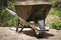 Wheel Barrow Royalty Free Stock Photo