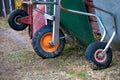 Wheel barrows Royalty Free Stock Photo