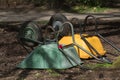 Wheel barrows Royalty Free Stock Photo