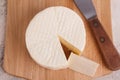 Wheel of brazilian traditional cheese Minas