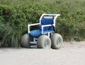 Wheel Chair for Beach Royalty Free Stock Photo