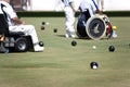 Wheel Chair Lawn Bowls for Disabled Persons (Men)