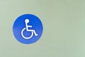 Wheel chair sign