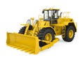 Wheel Dozer Isolated