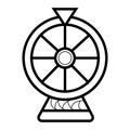 Wheel of fortune, icon