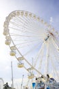 Wheel funfair Royalty Free Stock Photo