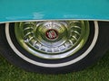 Wheel of an historic Cadillac