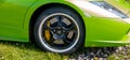 The wheel of a Lamborghini Murcielago