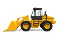 Wheel Loader Bulldozer Royalty Free Stock Photo