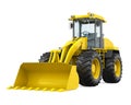 Wheel Loader Bulldozer Royalty Free Stock Photo