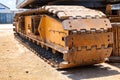 Wheel loaders or wheel caterpillar Royalty Free Stock Photo