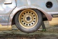 Wheel Of Old Car