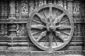 Wheel of Samsara. Konark Sun Temple, India