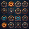 wheel ship weel game ai generated