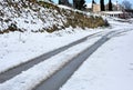 Wheel sprints in the snow