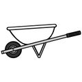 Wheelbarrow Illustration