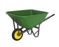 Wheelbarrow Isolated