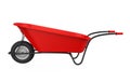 Wheelbarrow Isolated