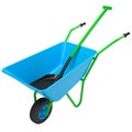 Wheelbarrows and shovel Royalty Free Stock Photo