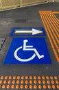 Wheelchair access sign