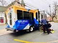 Wheelchair Accessible transit bus for Handicap