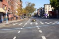 Wheelchair athlete racing in the NYC Marathon