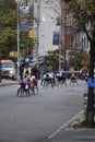 Wheelchair Competitors in New York City Marathon