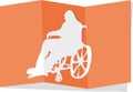 Wheelchair cutout