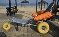 Wheelchair for disabled people Royalty Free Stock Photo