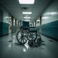 Wheelchair at the hospital