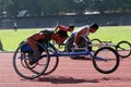 Wheelchair race