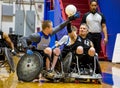 Wheelchair Rugby Match