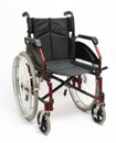 Wheelchair On White Royalty Free Stock Photo