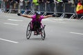 2017 NYC Marathon - Wheelchair Woman