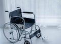 Wheelchairs in hospital room Royalty Free Stock Photo