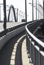 Wheeler Bridge from Sidewalk in Addison Texas