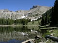 Wheeler Peak in Great Basin National Park Royalty Free Stock Photo