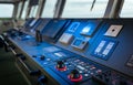 Wheelhouse control board Royalty Free Stock Photo