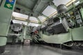 The wheelhouse of a warship Intrepid