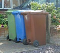 Wheelie Bins Royalty Free Stock Photo