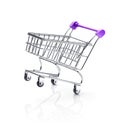 Wheelie shopping cart