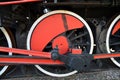 Wheels of and old steam train Royalty Free Stock Photo