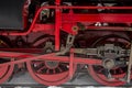 Wheels Steam Locomotive Harz Royalty Free Stock Photo