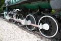 Wheels of the Train Royalty Free Stock Photo
