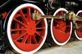 Wheels train plunger red