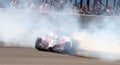 Wheldon Victory Burnout Royalty Free Stock Photo