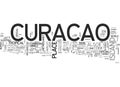 Where Is Curacao Word Cloud