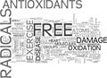 Where Does Free Radicals Come From Word Cloud